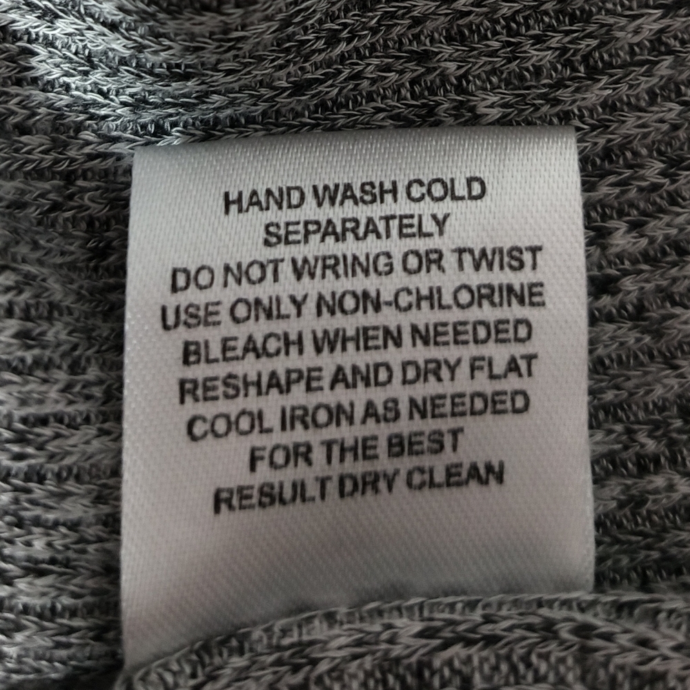 [5x$20] Gray Knit Dress / Size 3X - Picture 8 of 8